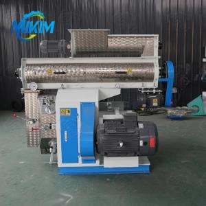 China 80C 70C Fish Feed Processing Machine Animal Feed Pellet Production Line 125mm Dia wholesale