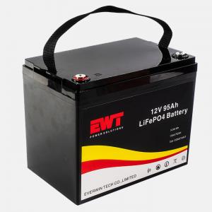 Electric Boat Replacement 12.8V 95Ah Lithium Iron Phosphate Battery 12V IFR32700 Lithium Ion Battery Pack