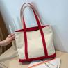 China カスタマイズされた彩色キャンバス トートバッグ 印刷されたロゴとカスタマイズされたデザイン wholesale