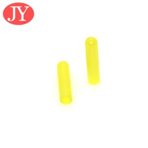 China BBP FREE Jiayanag aglet plastic tipping red color do color as pantone card numbe plastic tipping end cap plastic end cap wholesale