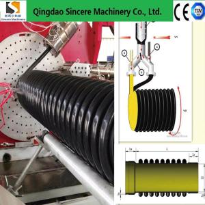 China Ligne d'extrusion de tuyaux en spirale de 200 à 4000 mm de diamètre avec commande PLC et sortie de 200 à 1000 kg/h wholesale