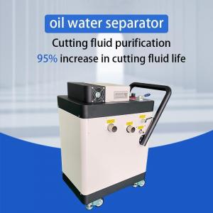 China Continuous CNC Coolant Oil Skimmer Floating Oil Recovery Machine supplier