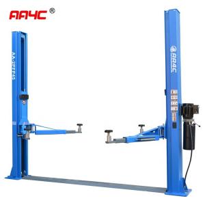 China 10000lbs Floorplate 2 Post Car Lift Car Parking Auto Two Post Lift 4.5T 8 Folded Profile Hydraulic supplier