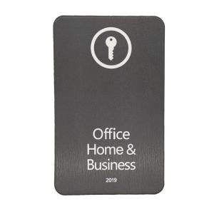 China Microsoft Office 2019 home business retail 2019 office hb PC Mac License Key Code Key Card Retail Sealed Package supplier