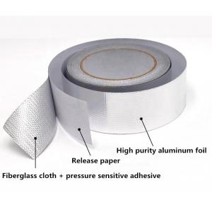 Laminated Aluminum Foil Glass Cloth Tape Self Adhesive Aluminium Foil Tape