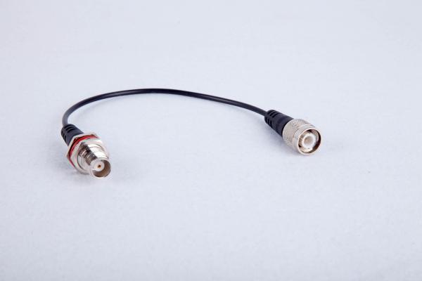 Черная сборка кабеля RF расширения DC 3GHz TNC для оборудования связи