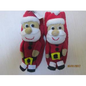 Knitted flooring socks--100% acrylic yarn--Christmas gifts--girls and boys--with slip dot