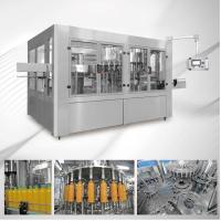 China 380v High Accurate Small Scale Juice Bottling Equipment on sale