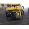 Miniature Electric Start Diesel Generator 3000 Watt With Four Wheels / 17Ah