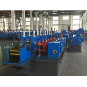 China High speed 8-32mm Welding Pipe Round Square Tube Making Machine With Fly Saw Cutting And Water Cooling supplier