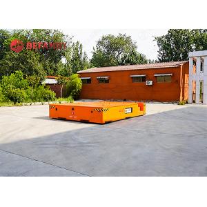 China Smart Remote Control Operate PU Wheel Railless Transfer Cart supplier