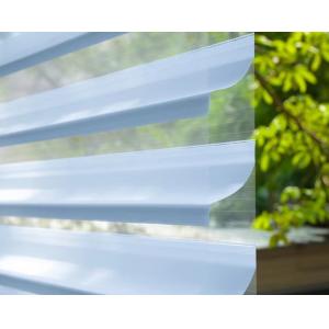 China Automatic Battery Operated Motorized Blackout Zebra Roller Blinds Curtains For Windows Zigbee APP wholesale