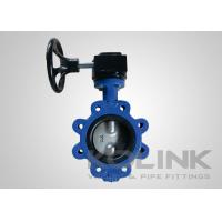 China Pinless Centerline Butterfly Valves Concentric Type, Ductile Iron Resilient Seated on sale