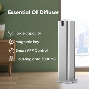 HOMEFISH 800ml Aluminum Commercial Tower Scent Diffuser Max Coverage 17000sq.Ft