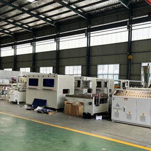 110kw 50-200mm Plastic Extrusion Panel Wall Ceiling Production Line PVC Panel Making Machine