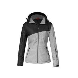 Relaxed Fit Womens Padded Ski Jacket With Detachable Hood Wind Proof