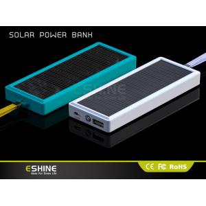 China Outdoor Travel Portable Solar Charger / Solar Power Bank for iPhone supplier