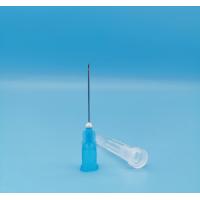 China Blue Grey Disposable Needle Syringe Inclined Out Diameter 1.8mm 15G For Medicine on sale