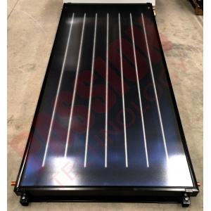 Blue Coating Flat Plate Solar Collector EPDM Insulation Solar Pool Heating Project