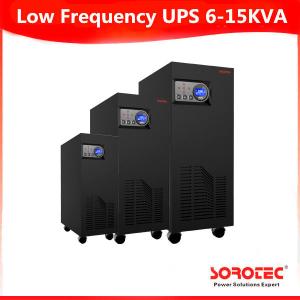 China 6-15KVA Black Color GP9111C 1 Ph in / 1 Ph out Low Frequency Online UPS supplier