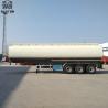 Carbon Steel 35000L Fuel Tanker Semi Trailer Large Capacity