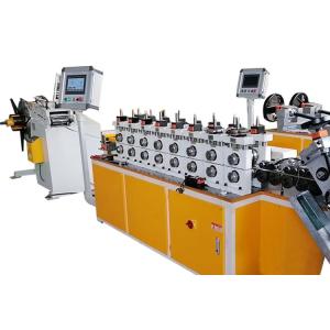China Automatic Servo Control Omega V Clamp Cold Roll Forming Machine supplier