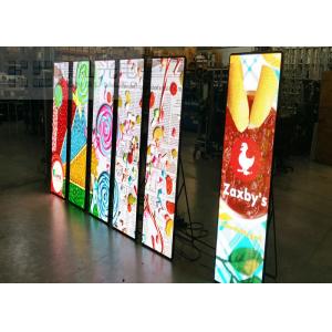 China Full Color HD Digital Screen Advertising Stands P2.571 1R1G1B SMD1515 supplier