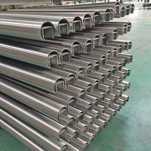 China 304 316 201 Single Sloted Stainless Steel Round Tube 10mm OD supplier