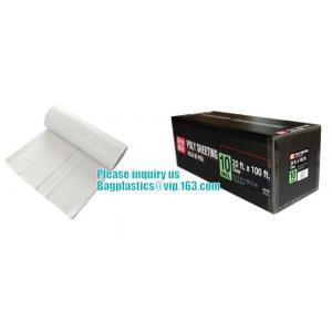 clear transparent roof polyethylene cover film plastic sheeting, Low Price of 1mm 1.5mm Waterproof High Density Polyethy