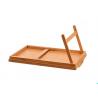 China 2018 Hot Sale Home or Restaurant Use Bamboo Serving Tray with leg wholesale