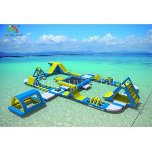 Giant Inflatable Floating Water Park Summer Outdoor aqua park Sport Games Size 30*25 m