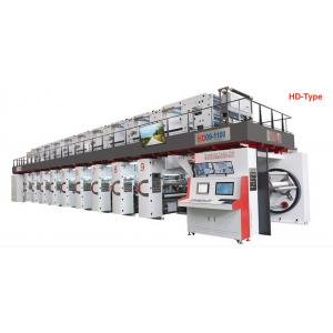 HD/MD/ZD/GD Plastic Bag Printing Machine , Automatic Screen Printing Machine No Stopping
