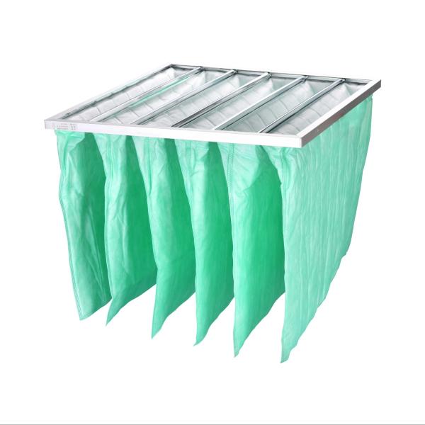 Customized Industrial Nylon Air Filter Bag New Used Coarse Spray Booth Pocket G2 G4 M5 M6 F7 F8 F9 PLC Core Dust Filter