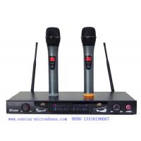 China UM-1029 professional  double handheld VHF wireless microphone with screen  / micrófono / good quality on sale