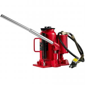 China 20 Ton Air Hydraulic Bottle Jack With Safety Overload Valve supplier