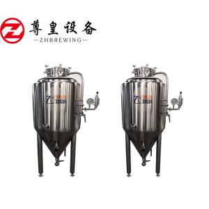 China Stainless Steel Kettle Beer Fermentation Tank System Making Machine 100L 200L supplier