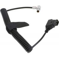 China Anton D-TAP To Lemo 2 Pin Male Camera Power Cable Right Angle 2 Pin Coiled​ For Teradek ARRI on sale