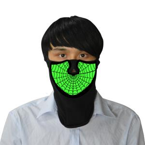 Wholesale  EL Mask Festival Cosplay Costume LED Mask 2019 newest arrival Flashing  Party Mask hot selling  led mask