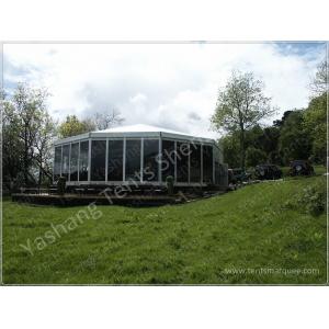 China Polygonal Conic Roof white Gazebo Tent Canopy Customized ISO CE Certification supplier