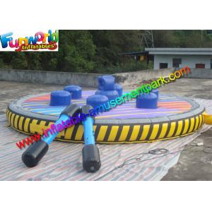 China Interactive Game Inflatable Gladiator Jousting Ring With Joust Stick supplier