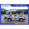 Customized Design Electric Police Patrol Car , Golf Electric Cart Four Wheel