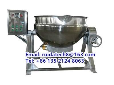 400L Industrial Sugar Syrup Boiler/ Fruit Paste Jelly Candy Manufacturing