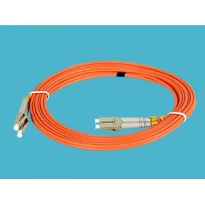 LSZH orange cable LC MM Fiber Optic Patch Cord, SM PC≥ 50dB Return Loss