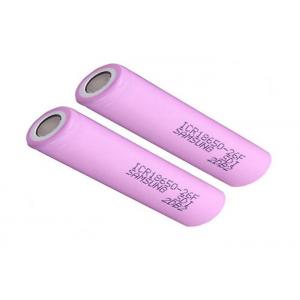 Safety Cylindrical Lithium Battery / 18650 Battery 2600mah For Portable Printer