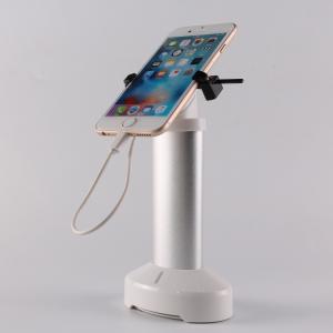 China COMER clip mobile phone charger display alarm stand for retail shop with cable concealed inside supplier