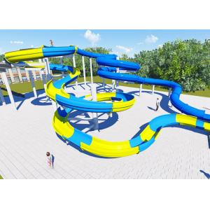 China High Platform Water Park Design Slide , Amusement Park Design Construction Team supplier