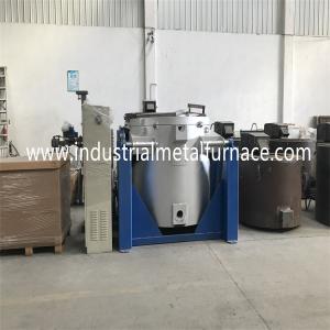 China 300 To 1000kgs Electric Oil Fired Copper Melting Furnace Melting Copper 1400 Degree supplier