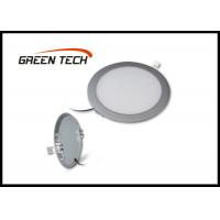 China AC85 - 240V Round Slim LED Panel Light , High Power 10W SMD LED Panel Light on sale