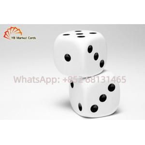 China Variable Induction Dice Cheating Device Magnetic / Non Magnetic Loaded Dice Set supplier