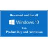 China 100% Online Activation Microsoft Windows 10 Pro Key Code License Sticker Valid Forever wholesale